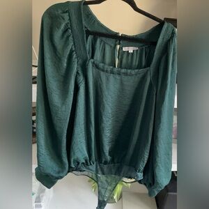 Wishlist Apparel Emerald Bodysuit Sz L